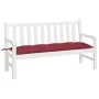 Gartenbankkissen aus Oxford-Stoff in Weinrot 150x50x7 cm. von vidaXL, Kissen für Stühle und Sofas - Ref: Foro24-361611, Preis...