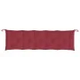 Cojín de banco de jardín tela Oxford rojo tinto 180x50x7 cm de vidaXL, Cojines para sillas y sofás - Ref: Foro24-361630, Prec...