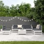 Set muebles jardín 6 pzas con cojines madera maciza pino blanco by vidaXL, Garden sets - Ref: Foro24-3250741, Price: 544,15 €...