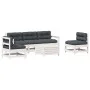Gartenmöbel-Set 6-teilig mit Kissen Massivholz Kiefer Weiß von vidaXL, Gartensets - Ref: Foro24-3250741, Preis: 538,62 €, Rab...