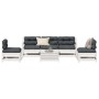 Set muebles jardín 6 pzas con cojines madera maciza pino blanco by vidaXL, Garden sets - Ref: Foro24-3250741, Price: 544,15 €...