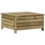 Juego de muebles jardín 5 pzas y cojines madera pino impregnada by vidaXL, Garden sets - Ref: Foro24-3250851, Price: 503,14 €...