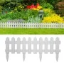 Gartenkanten 17 Stück PP weiß 10 m von vidaXL, Garteneinfassung und Einfassung - Ref: Foro24-48616, Preis: 41,03 €, Rabatt: %