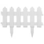 Gartenkanten 17 Stück PP weiß 10 m von vidaXL, Garteneinfassung und Einfassung - Ref: Foro24-48616, Preis: 41,03 €, Rabatt: %