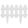 Gartenkanten 17 Stück PP weiß 10 m von vidaXL, Garteneinfassung und Einfassung - Ref: Foro24-48616, Preis: 41,03 €, Rabatt: %