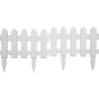 Bordes de jardín 17 unidades PP blanco 10 m by vidaXL, Garden edging and edging - Ref: Foro24-48616, Price: 51,05 €, Discount: %