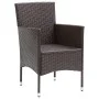 Juego de comedor para jardín 7 piezas con cojines marrón by vidaXL, Garden sets - Ref: Foro24-3095893, Price: 656,43 €, Disco...