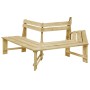 Gartenbank aus imprägniertem Kiefernholz, 240 cm von vidaXL, Gartenbänke - Ref: Foro24-49089, Preis: 172,53 €, Rabatt: %