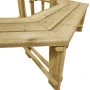 Impregnated pine wood garden bench 240 cm by vidaXL, garden benches - Ref: Foro24-49089, Price: 169,58 €, Discount: %