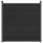 Panel de valla WPC gris 1045x186 cm by vidaXL, fence panels - Ref: Foro24-3282794, Price: 2,00 €, Discount: %