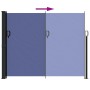 Toldo lateral retráctil azul 160x500 cm by vidaXL, Umbrellas - Ref: Foro24-4004431, Price: 93,75 €, Discount: %