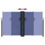 Toldo lateral retráctil azul 140x1000 cm de vidaXL, Sombrillas - Ref: Foro24-4004716, Precio: 127,96 €, Descuento: %