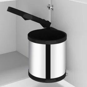 Built-in stainless steel kitchen trash can 8 L by vidaXL, Garbage cans and trash cans - Ref: Foro24-51171, Price: 47,43 €, Di...