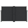 Toldo lateral retráctil negro 140x1000 cm by vidaXL, Umbrellas - Ref: Foro24-4004714, Price: 145,36 €, Discount: %