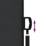 Toldo lateral retráctil negro 140x1000 cm de vidaXL, Sombrillas - Ref: Foro24-4004714, Precio: 142,45 €, Descuento: %