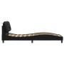 Estructura de cama con cabecero cuero sintético negro 90x190 cm de vidaXL, Camas y somieres - Ref: Foro24-3207967, Precio: 16...