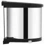 Built-in stainless steel kitchen trash can 8 L by vidaXL, Garbage cans and trash cans - Ref: Foro24-51171, Price: 47,43 €, Di...