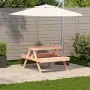 Massiver Picknicktisch aus Douglasienholz, 105x134x75 cm. von vidaXL, Gartentische - Ref: Foro24-832570, Preis: 121,81 €, Rab...