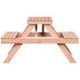 Mesa de pícnic madera maciza Douglas 105x134x75 cm by vidaXL, Garden tables - Ref: Foro24-832570, Price: 103,58 €, Discount: %