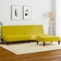 Zweiteiliges Samtsofa-Set in Gelb. von vidaXL, Sofas - Ref: Foro24-3216278, Preis: 274,09 €, Rabatt: %