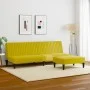 Zweiteiliges Samtsofa-Set in Gelb. von vidaXL, Sofas - Ref: Foro24-3216278, Preis: 274,09 €, Rabatt: %