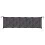 Gartenbankkissen 2 Stück Anthrazit 180x50x7 cm von vidaXL, Kissen für Stühle und Sofas - Ref: Foro24-361716, Preis: 55,07 €, ...