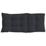 Cojines de silla con respaldo alto 4 uds tela Oxford negro by vidaXL, Cushions for chairs and sofas - Ref: Foro24-377624, Pri...