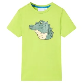 Kinder T-Shirt in Limagrün, Größe 116. von vidaXL, Kinder-T-Shirts - Ref: Foro24-12076, Preis: 8,19 €, Rabatt: %