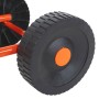 Roter Stahl-Sprinkler-Schlitten mit Rädern und drehbarem Kopf. von vidaXL, Sprühzubehör - Ref: Foro24-4005276, Preis: 56,28 €...