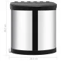 Built-in stainless steel kitchen trash can 8 L by vidaXL, Garbage cans and trash cans - Ref: Foro24-51171, Price: 47,43 €, Di...