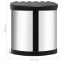 Einbau-Mülleimer für die Küche aus Edelstahl, 8 l von vidaXL, Mülltonnen und Mülltonnen - Ref: Foro24-51171, Preis: 44,70 €, ...