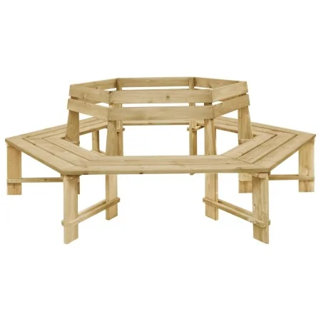 Gartenbank imprägniertes Kiefernholz 240 cm von vidaXL, Gartenbänke - Ref: Foro24-49088, Preis: 341,75 €, Rabatt: %