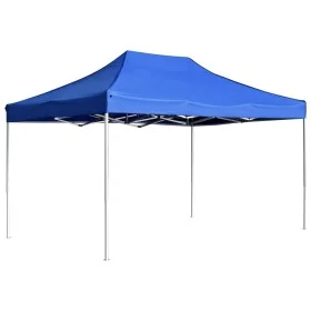 Carpa plegable profesional de aluminio azul 4,5x3 m de vidaXL, Carpas y cenadores - Ref: Foro24-45492, Precio: 212,05 €, Desc...