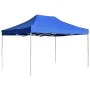 Professionelles blaues Aluminium-Faltzelt 4,5 x 3 m von vidaXL, Zelte und Pavillons - Ref: Foro24-45492, Preis: 212,05 €, Rab...