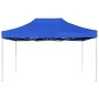 Professional blue aluminum folding tent 4.5x3 m by vidaXL, Tents and gazebos - Ref: Foro24-45492, Price: 212,05 €, Discount: %