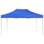 Carpa plegable profesional de aluminio azul 4,5x3 m