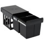 Removable kitchen trash can recycling soft close 36 L by vidaXL, Garbage cans and trash cans - Ref: Foro24-51179, Price: 80,3...