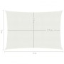 Segelmarkise HDPE weiß 160 g/m² 2x3 m von vidaXL, Sonnenschirme - Ref: Foro24-311227, Preis: 26,69 €, Rabatt: %