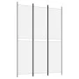 Biombo divisor de 3 paneles de tela blanco 150x220 cm de vidaXL, Divisores de ambientes - Ref: Foro24-350242, Precio: 36,72 €...