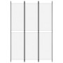 Trennwand mit 3 weißen Stoffbahnen 150x220 cm von vidaXL, Raumteiler - Ref: Foro24-350242, Preis: 37,51 €, Rabatt: %