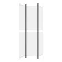 Biombo divisor de 3 paneles de tela blanco 150x220 cm de vidaXL, Divisores de ambientes - Ref: Foro24-350242, Precio: 36,72 €...