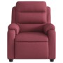 Red wine fabric reclining massage chair by vidaXL, Armchairs - Ref: Foro24-373477, Price: 273,39 €, Discount: %