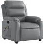 Liegender Massagesessel aus grauem Kunstleder von vidaXL, Sessel - Ref: Foro24-373496, Preis: 221,51 €, Rabatt: %