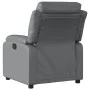 Liegender Massagesessel aus grauem Kunstleder von vidaXL, Sessel - Ref: Foro24-373496, Preis: 221,51 €, Rabatt: %