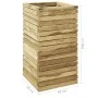 Blumenbeet aus imprägniertem Kiefernholz, 50 x 50 x 100 cm von vidaXL, Töpfe und Pflanzgefäße - Ref: Foro24-49102, Preis: 107...
