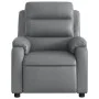 Liegender Massagesessel aus grauem Kunstleder von vidaXL, Sessel - Ref: Foro24-373496, Preis: 221,51 €, Rabatt: %