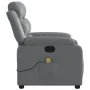 Liegender Massagesessel aus grauem Kunstleder von vidaXL, Sessel - Ref: Foro24-373496, Preis: 221,51 €, Rabatt: %