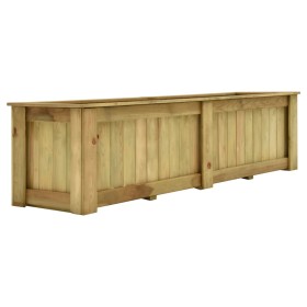 Pine wood flowerbed treated with preservatives 196x50x50 cm by vidaXL, Pots and planters - Ref: Foro24-49095, Price: 197,70 €...
