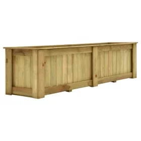Pine wood flowerbed treated with preservatives 196x50x50 cm by vidaXL, Pots and planters - Ref: Foro24-49095, Price: 194,05 €...
