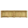 Blumenbeet aus imprägniertem Zirbenholz 196x50x50 cm von vidaXL, Töpfe und Pflanzgefäße - Ref: Foro24-49095, Preis: 197,70 €,...